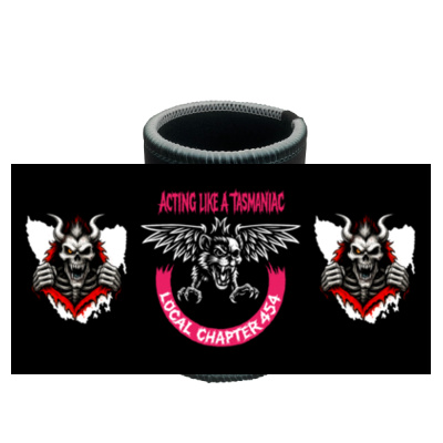 2025 - UNOFFICIAL "DEVIL WITH WINGS" (Red) - Stubby Coolers with Base Thumbnail