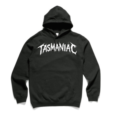 2025 - UNOFFICIAL "TASMANIAC" SPLATTER LOGO - AS Colour Stencil Hoody 5102 Thumbnail