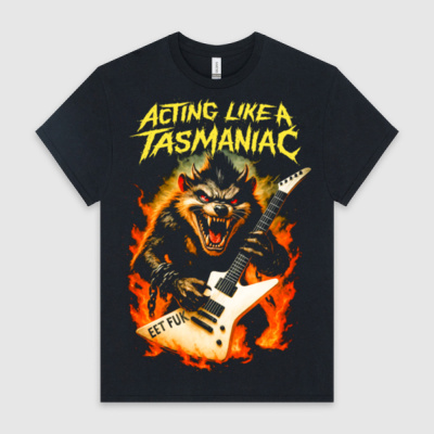 2025 - UNOFFICIAL DESIGN JC's TAS DEVIL DESIGN  - HeavyCotton™ Tee Thumbnail