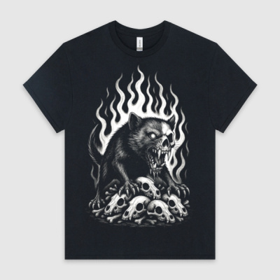 2025 - UNOFFICIAL "CREEP ACROSS THE LAND" (B&W) - HeavyCotton™ Tee Thumbnail